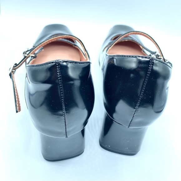 MOTF Black Double Strap Flats - Picture 3 of 9